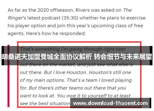 胡桑诺夫加盟曼城全面协议解析 转会细节与未来展望 胡桑诺夫加盟曼城全面协议解析 转会细节与未来展望